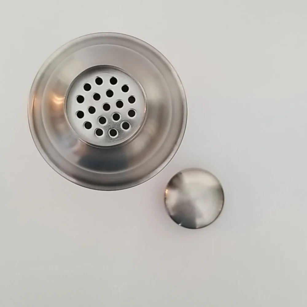 Oggi stainless steel silver dial a drink shaker 34 oz